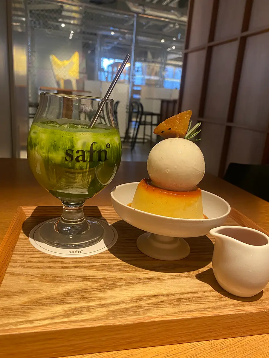 休日は東京を散策したり、カフェに入ったりして過ごしています